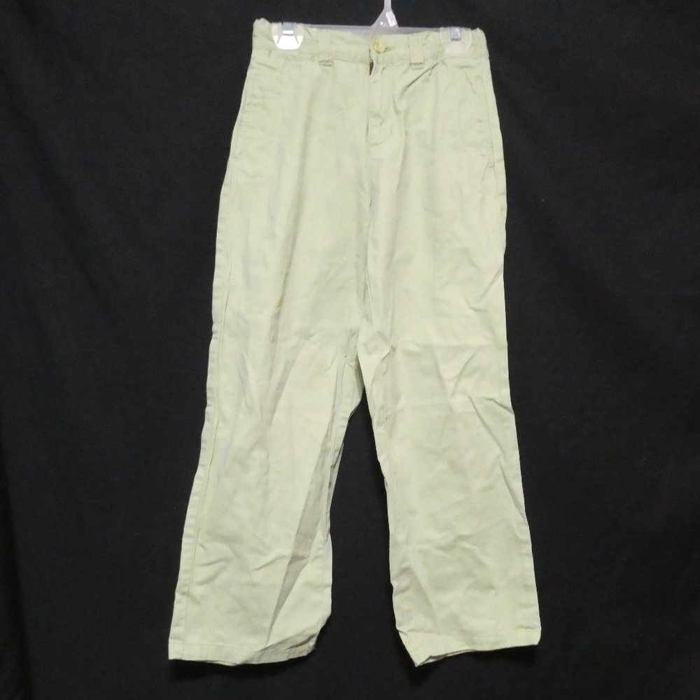CHILDREN'S PLACE | size 8 | Light Green Casual Pants | 100% Cotton | NWOT
